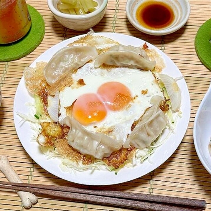 二黄卵の土手餃子封じ